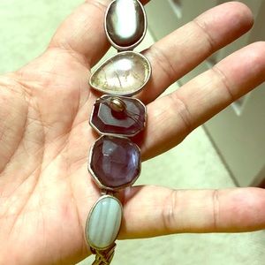 Kenneth Cole Jewelry - Kenneth Cole purple gray silver bracelet Boho Kenneth Cole Jewelry - Kenneth Cole purple gray silver bracelet Boho